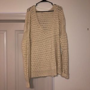 Free People Tan Sweater